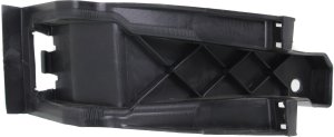 Rear Bumper Bracket for Mercedes-Benz C-Class 2012-2015, Left (Driver), Plastic, with Sport Package, Coupe/Sedan, Replacement