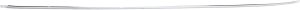 Rear Bumper Molding for Mercedes-Benz C-Class 2008-2011, Center Impact Strip, Chrome, without Sport Package, Excludes C63 Model, Replacement