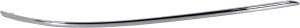 Rear Bumper Molding for Mercedes Benz C-Class 2008-2011, Right (Passenger) Outer Impact Strip, with Sport Package, Excluding C63 Model, Replacement