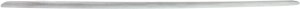 Rear Bumper Molding for Mercedes-Benz S-Class 2010-2012, Right (Passenger) Side Trim, Chrome, Replacement