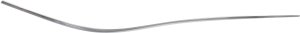 Rear Bumper Molding Side Cover, Chrome for 2003-2009 Mercedes-Benz CLK-Class, Right (Passenger) Side, Replacement