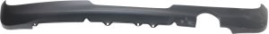 Rear Lower Valance Spoiler for COOPER 2011-2015, Textured, Without Object Sensor Holes, Suitable for Convertible/Coupe/Hatchback, Replacement