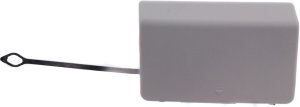 Rear Bumper Tow Hook Cover for Mercedes-Benz E-Class 2010-2013, Right (Passenger), Primed (Ready to Paint), Sedan/Wagon, with AMG Styling Package, Replacement