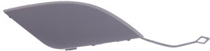 Rear Bumper Tow Hook Cover for Mercedes-Benz C-Class 2008-2011, Paint to Match, Without AMG Package, Replacement
