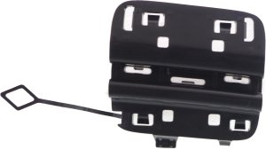 Rear Bumper Tow Hook Cover Fixture for Mercedes-Benz C-Class Sedan 2015-2018, Right (Passenger), Plastic, with AMG Package, Replacement