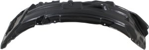 Front Fender Liner Left (Driver) for Mitsubishi Lancer 2009-2017, Fits Turbo 2009-2015/Non-Turbo 2010 & 2014-2017, Excludes Evolution Models, Replacement