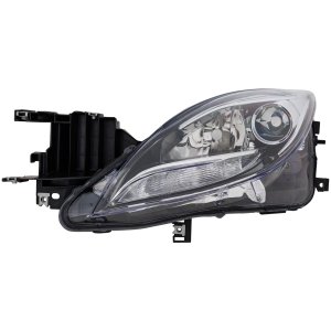 Headlight for Mazda 6 2012-2013, Left (Driver) Side, Lens and Housing, Halogen, Replacement