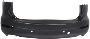 Rear Bumper Cover for Mazda CX-9 2013-2015, Primed (Ready to Paint) with Parking Aid Sensor Holes, Replacement