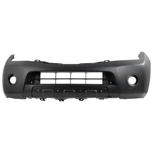 Front Bumper Cover for Nissan Pathfinder 2008-2012 LE Model, Primed (Ready to Paint), with 3 Holes, Replacement