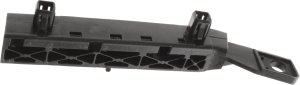Front Bumper Bracket for Nissan Versa 2007-2012, Right (Passenger) Side, Plastic, Suitable for Hatchback)/(Sedan 2007-2011), Replacement