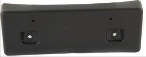 Textured Black Front License Plate Bracket for Nissan Altima 2000-2001, Sentra 2004-2006, Replacement