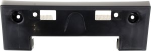Front License Plate Bracket for Nissan Rogue 2011-2013, Rogue Select 2014-2015, Black, Suitable for Standard/Special Luxurious/Special Vehicle Models, Replacement