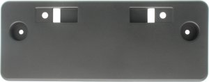 Front License Plate Bracket for Nissan Versa 2015-2019, Textured Black, Replacement