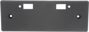Front License Plate Bracket for Nissan Rogue 2014-2016, Textured Black, Suitable for Korea Built Vehicle 2015-2016 and Japan/USA Built Vehicle, Replacement