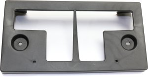 Front License Plate Bracket for Nissan NV Series Full Size Van (2012-2021), Textured, Replacement