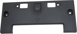Front License Plate Bracket for Nissan Juke 2015-2017, Textured Black, Suitable for S/Standard, SL/Sport Luxury, SV/Sport Value Models, Replacement