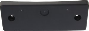 Black Front License Plate Bracket for Nissan Murano, Years 2011-2014, Replacement