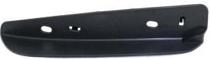 Front Lower Valance Right (Passenger) Spoiler for Nissan JUKE 2011-2017, Textured, Replacement