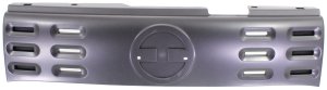Grille for Nissan Cube 2009-2014, Base/S/SL Model, Painted Gray Shell and Insert, Replacement