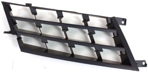 Grille Insert for 2008-2010 Nissan Rogue, Right (Passenger) Outer, Black, S/SL Models, Replacement