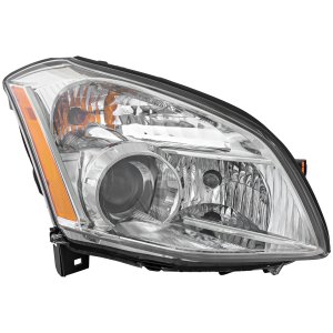 Headlight Assembly for Nissan Maxima 2007-2008, Right (Passenger) Side, HID/Xenon, with HID Kit, Replacement