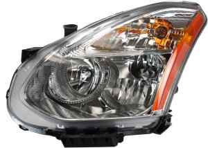 ROUGE 13-13 Left (Driver) Headlight Assembly for Vehicles, Halogen, Replacement