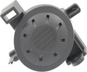 Fog Light Cover for Nissan Altima Sedan, Right (Passenger) Side, Black, 2007-2009, Replacement
