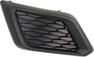 Fog Light Cover for Nissan Rogue 2014-2016, Left (Driver) Side, Textured, Replacement