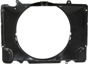 Radiator Fan Shroud for 1986-1997 Nissan Pickup, Upper Section, 4 Cylinder, 2WD (Two-Wheel Drive), Replacement