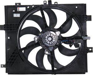 Radiator Fan Assembly for Nissan Versa 2012-2019/Versa Note 2014-2019, Auto Transmission, Replacement