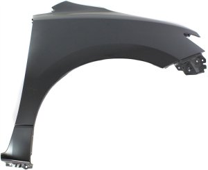 Front Fender for Nissan Quest 2011-2017, Right (Passenger) Side, Primed (Ready to Paint), Without Side Molding, Replacement