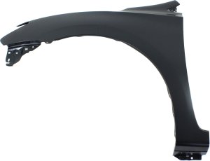 Front Fender for Nissan Sentra 2013-2015, Left (Driver), Primed (Ready to Paint), Steel, without Rocker Molding Holes, Replacement