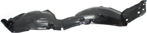 Front Fender Liner, Right (Passenger) for Nissan Sentra 2010-2012 Base, S, SL Models, Replacement