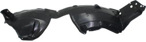 Front Fender Liner, Left (Driver) for Nissan Sentra Base/S/SL Models, 2010-2012, Replacement