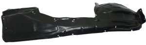 Front Fender Liner for Nissan Murano 2011-2014, Left (Driver), Made from Plastic, Vacuum Form Design, Excludes CrossCabriolet Model, Replacement