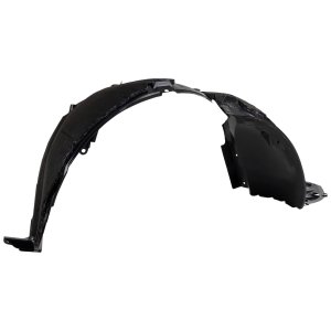 Front Fender Liner Right (Passenger) for Nissan Altima Sedan 2013, Vacuum Form, without Insulation Form, up to October 2012, Replacement