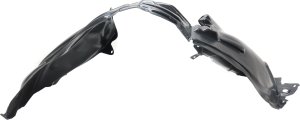 Front Fender Liner for Nissan JUKE 2015-2016 Right (Passenger), Plastic, Vacuum Form, S/SL/SV Models, Replacement