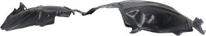 Front Fender Liner Right (Passenger) for Nissan JUKE 2011-2016, Plastic, Vacuum Form, Fits S/SL/SV Models 2011-2014 & Nismo/Nismo RS Models 2013-2016, Replacement