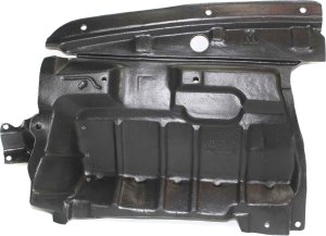 Engine Splash Shield for Nissan Maxima 2000-2001, Under Cover, Left (Driver) Side, Replacement