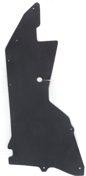 Engine Splash Shield for Nissan Frontier 2000-2004, Under Cover, Left (Driver), Replacement