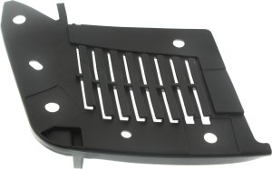 Engine Splash Shield for Nissan Rogue 2011-2013, Rogue Select 2014-2015, Left (Driver), Bumper, Plastic, Excluding Krom Model, Replacement