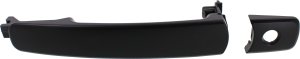 Front Exterior Door Handle for Infiniti FX35/FX45 (2003-2008), Nissan Rogue (2008-2013), Rogue Select (2014-2015), Left (Driver), Primed (Ready to Paint), w/ Keyhole Cover, Replacement