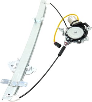 Power Front Window Regulator with Motor for Nissan Pathfinder/Infiniti QX4 1998-2001, Left (Driver), Replacement