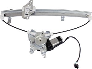 Power Window Regulator with Motor for Nissan Frontier 1998-2004, Right (Passenger) Side, Replacement