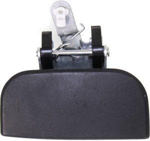 Rear Exterior Door Handle for Nissan Pathfinder 1996-2004, Right (Passenger), Textured Black, Replacement