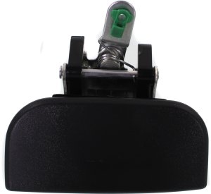 Rear Exterior Door Handle for Nissan Pathfinder 1996-2004, Left (Driver), Textured Black, Replacement