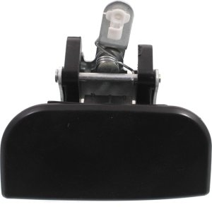 Smooth Black Rear Exterior Door Handle for 1996-2004 Nissan Pathfinder, Left (Driver), Replacement
