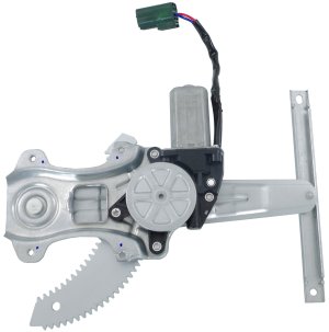 2011 - 2015 Nissan Leaf Power Window Regulator with Motor - Rear, Right (Passenger)