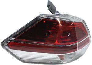 2014 - 2016 Nissan Rogue Tail Light Rear Lamp - Left (Driver)