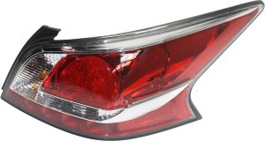 Tail Light Assembly for Nissan Altima 2014-2015, Right (Passenger), LED Type, Replacement